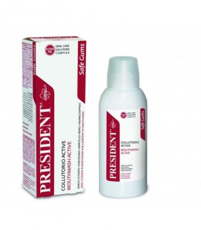 president bain de bouche active 250ml