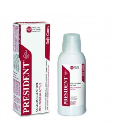 president bain de bouche active 250ml