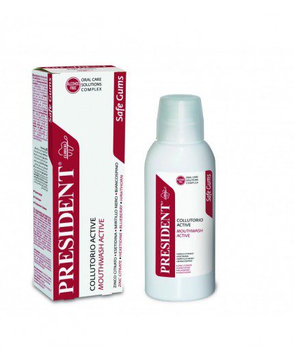 president bain de bouche active 250ml