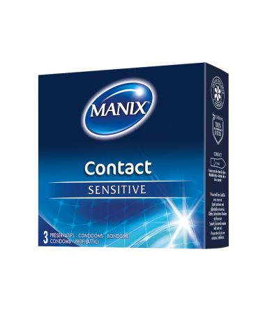 manix contact preservatifs sensitive boite de 3