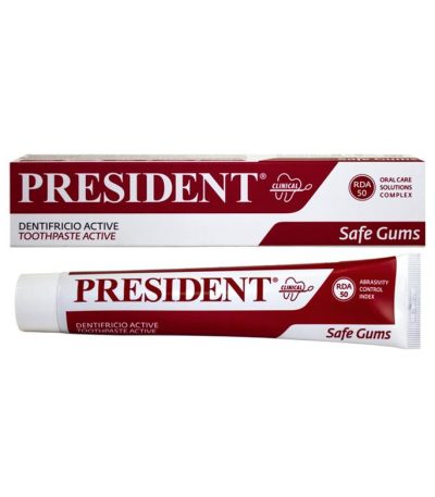 president dentifrice active 75ml