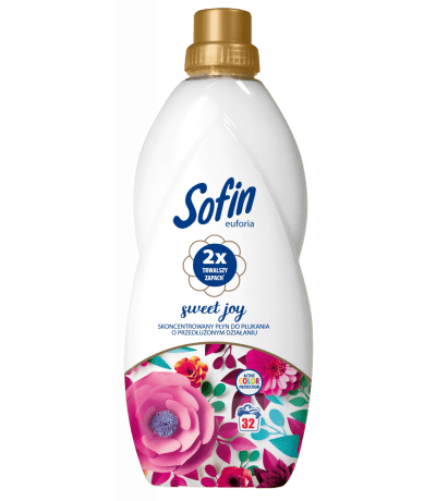 sofin euforia concentre d'assouplissant sweet joy 900 ml