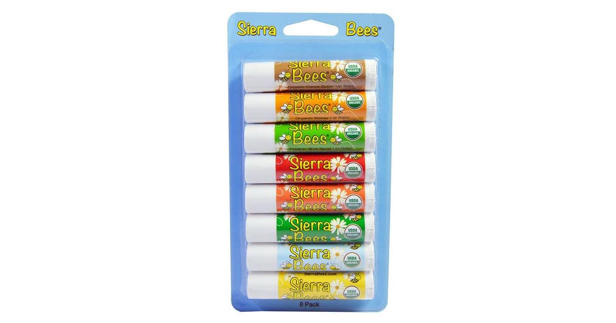 sierra bees baume bio a levres 8 unites SIERRA BEES BAUME BIO A LEVRES 8 UNITÉS