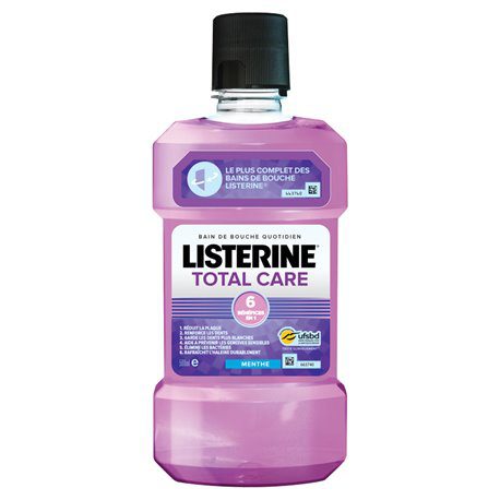 listerine bain douche menthe 500ml