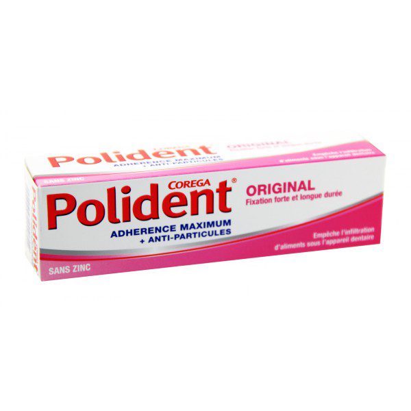 polident creme adherence pour appareuls dentaires 40g