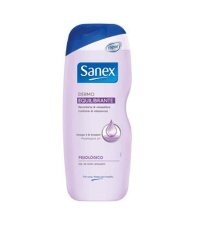 sanex gel douche equlibrante, 600ml