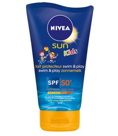 nivea kids lait protecteur swim&play spf50 150ml