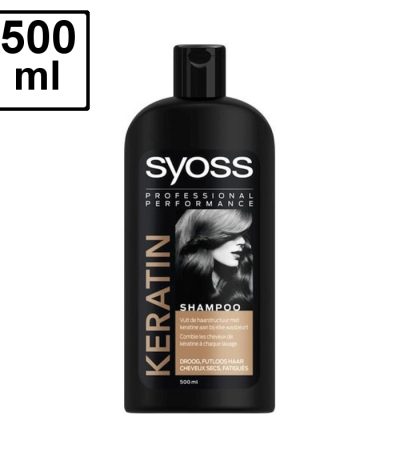 syoss shampoo cheveux secs fatigues 500 ml