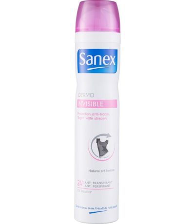 sanex deo invisible, 200ml