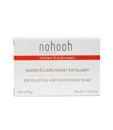 nohooh savon eclaircissant exfoliant citronnelle 200g