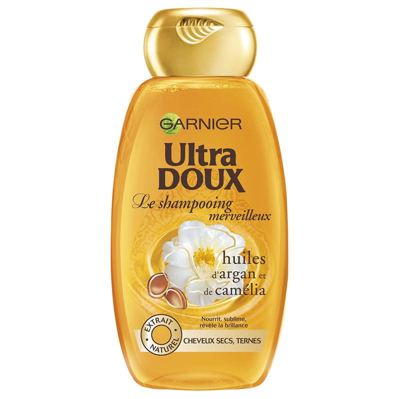ultradoux apres shampoo huile argan et camelia 200ml