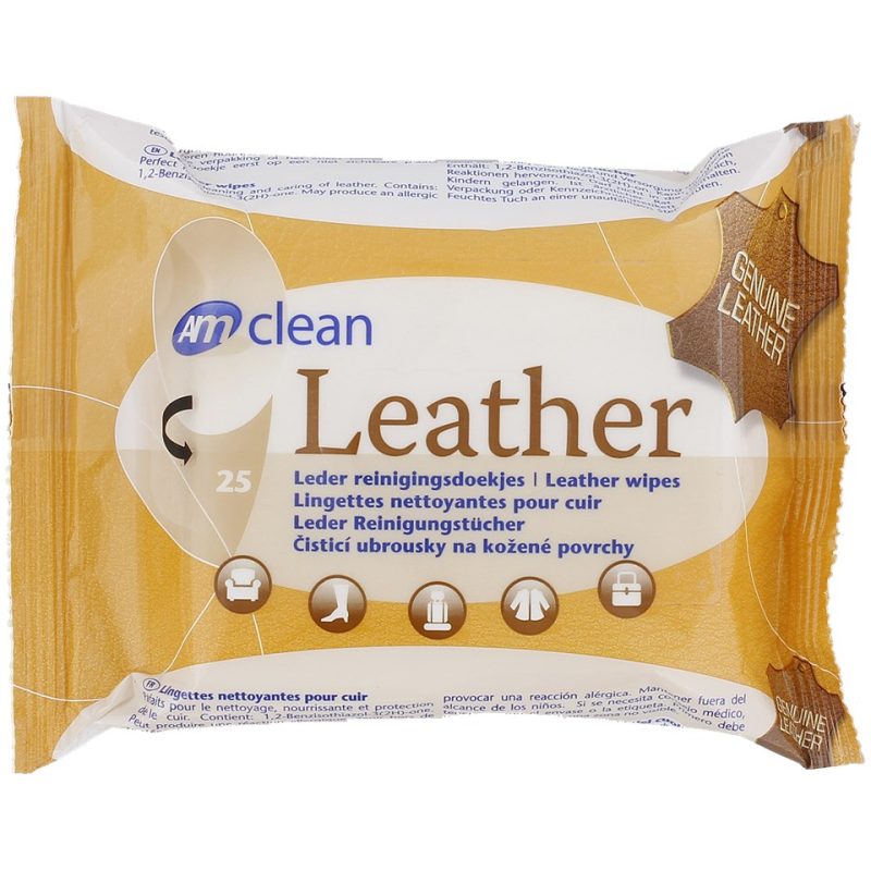 lingettes nettoyants pour cuir