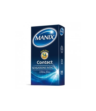 manix contact preservatifs boite de 14