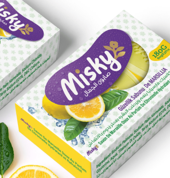 misky savon citron 3 x 60 gr