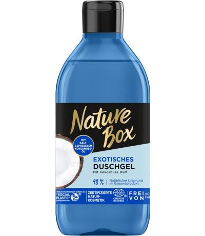 nature box b.douche exotique parf. de coco 250ml