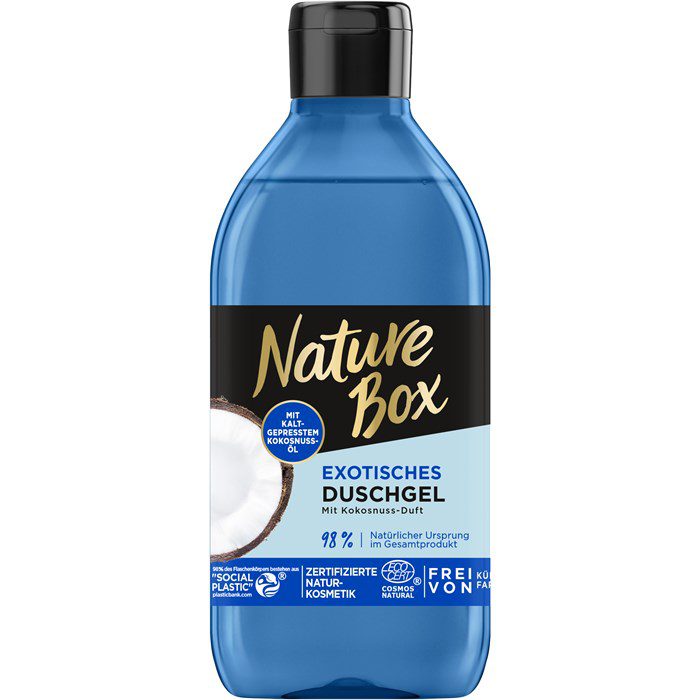 nature box b.douche exotique parf. de coco 250ml NATURE BOX B.DOUCHE EXOTIQUE PARF. DE COCO 250ml