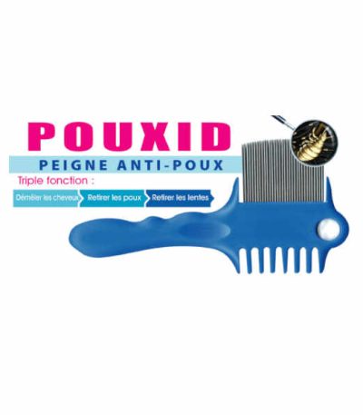 pouxid peigne anti-poux triple fonction