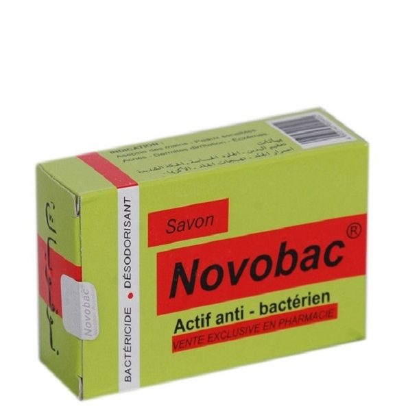 novobac savon actif anti-bacterien 100g