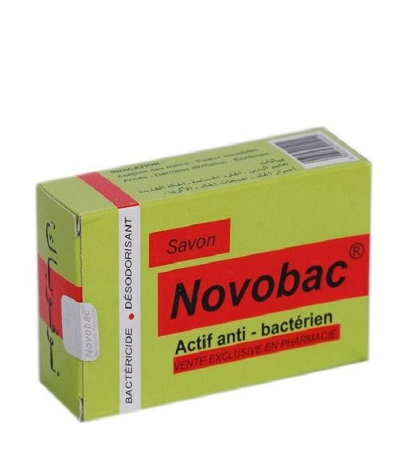 novobac savon actif anti-bacterien 100g NOVOBAC SAVON ACTIF ANTI-BACTÉRIEN 100G