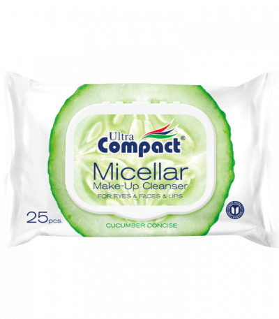 compact demaquilant micelar 25 pcs