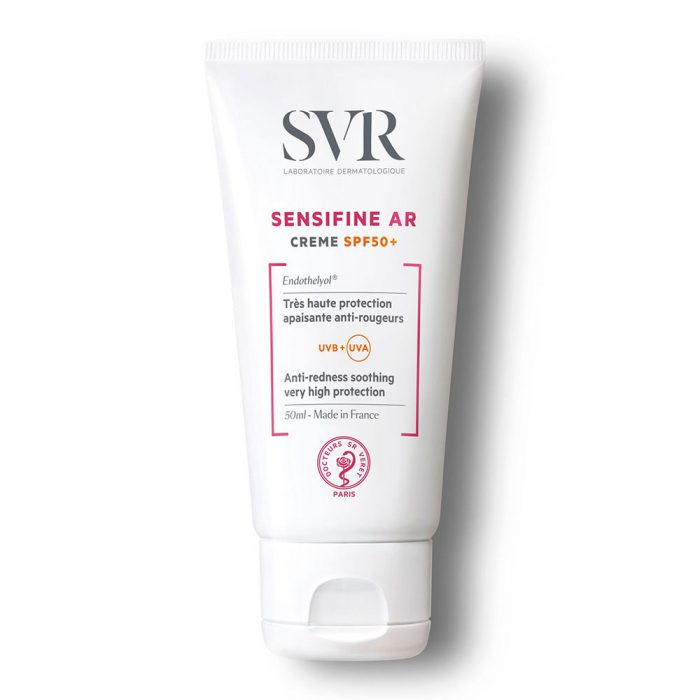 svr sensifine creme apaisante anti-rougeurs spf50+ ar SVR SENSIFINE CREME APAISANTE ANTI-ROUGEURS SPF50+ AR