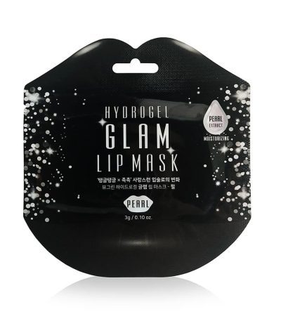 beauugreen masque hydrogel glam levres aux extraits pearl