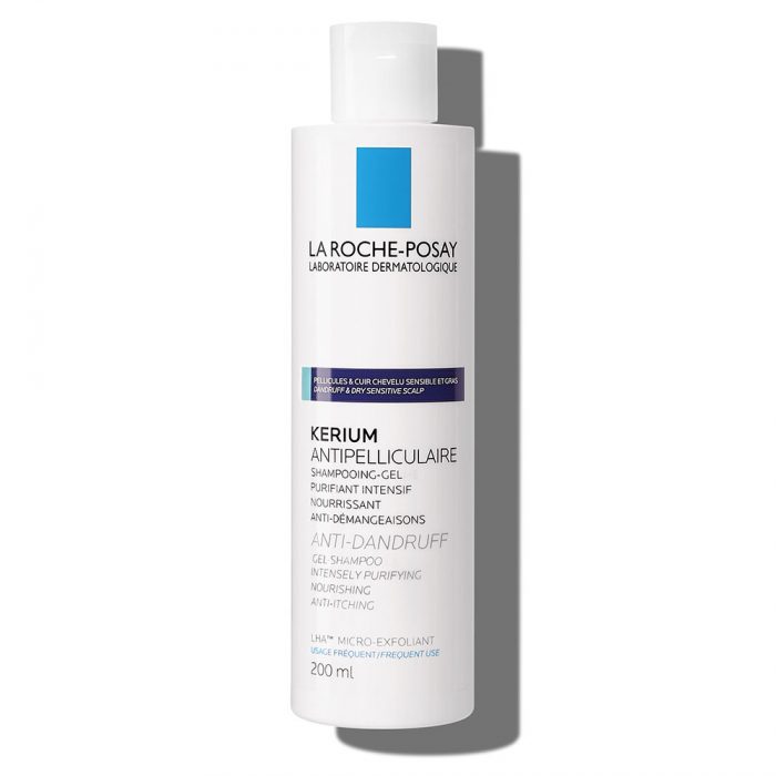 la roche-posay kerium antipelliculaire cuir chevelu gras 200ml
