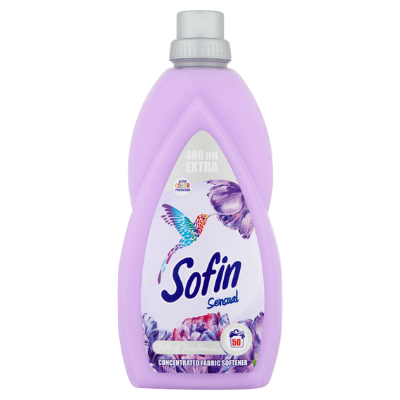 sofin concentre d'assouplissant sensual 1.4l 50 lavages