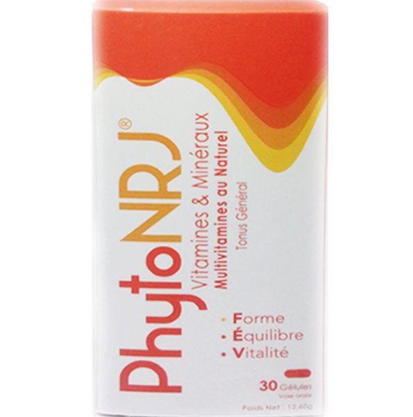 phytonrj vitamines et mineraux 30 gelules