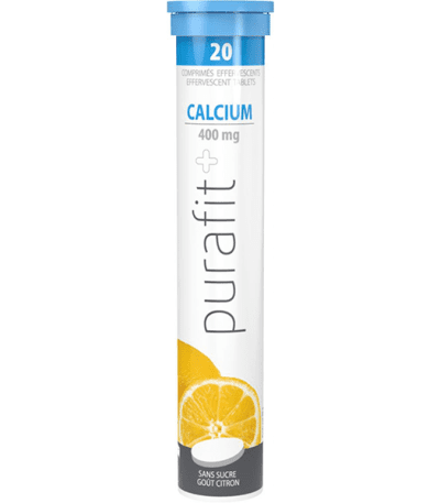 purafit calcium efferv 400 mg 20 comprimes