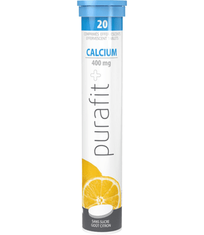 purafit calcium efferv 400 mg 20 comprimes