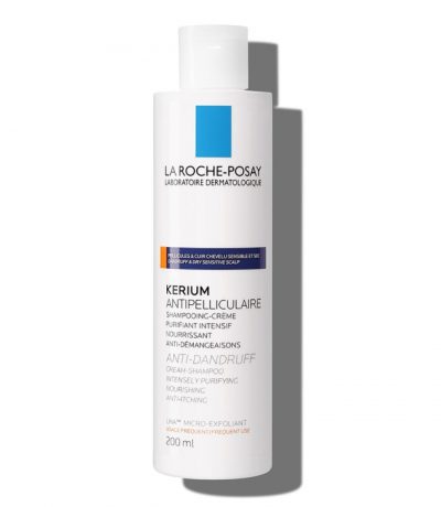 la roche-posay kerium antipelliculaire cuir chevelu sec 200ml