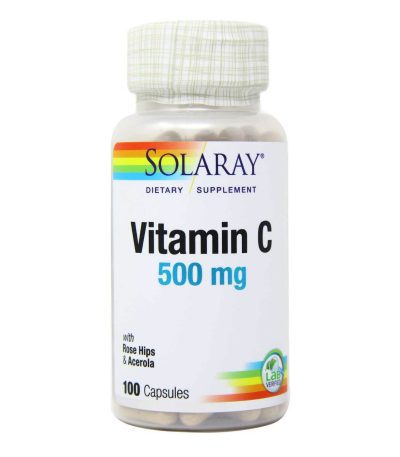 solaray vitamine c 500 mg 100 caps