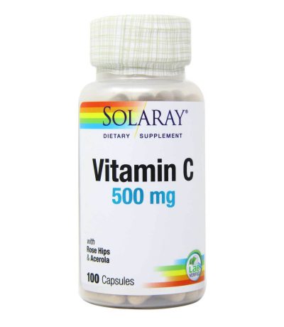 solaray vitamine c 500 mg 100 caps