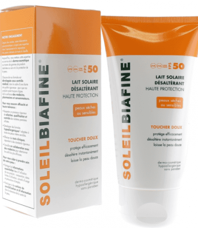 solairebiafine lait solaire, 150ml