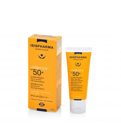 isispharma uveblock 50 fluide teinte