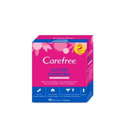 carefree s/m 56 pcs