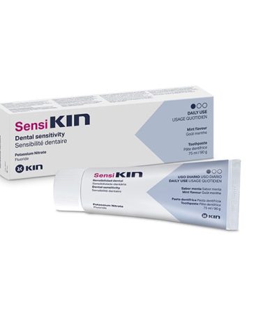 sensi kin dentifrice pate pour sensibilite buccale 75ml