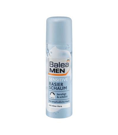 balea men mousse rasage sensitive aloe vera 300ml