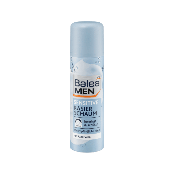 balea men mousse rasage sensitive aloe vera 300ml