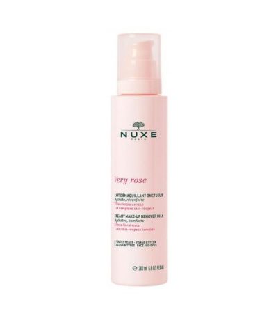 nuxe very rose lait demaquillant 200ml