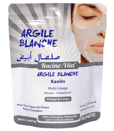 racine vita argile blanche 100gr