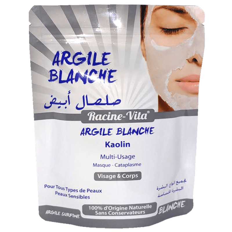 racine vita argile blanche 100gr