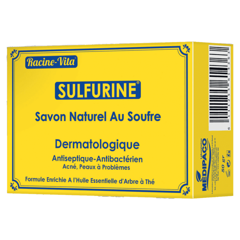 racine vita savon naturel au soufron 80gr