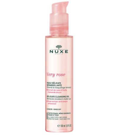 nuxe very rose huile demaquillante 150ml