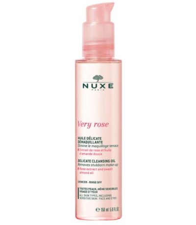nuxe very rose huile demaquillante 150ml