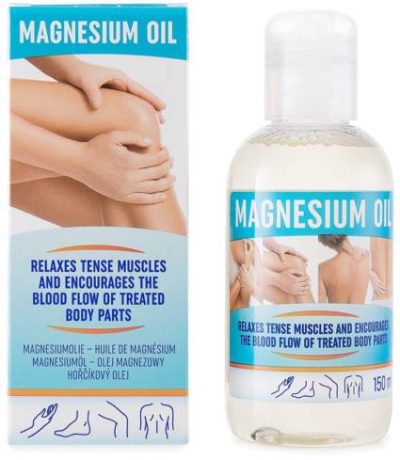huile de magnesium 150 ml - pour des muscles tendus et une meilleure circulation sanguine - vegan