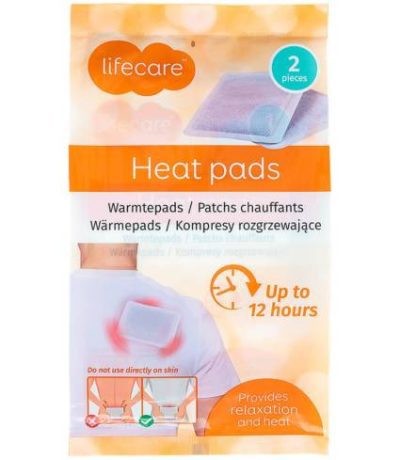 lifecare patch chauffants 2pcs