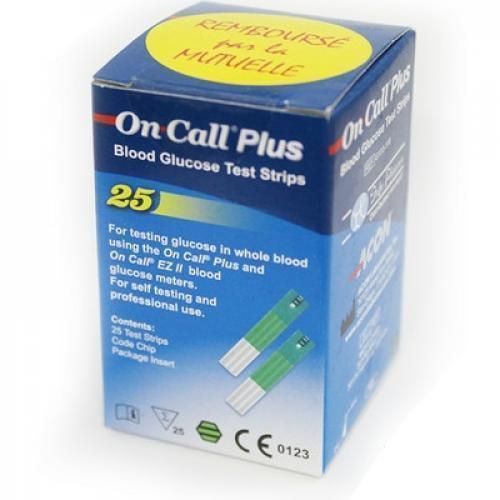 on call plus bandelettes 25 pcs
