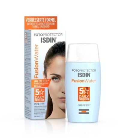 isdin fotoprotector spf50+ fusion fluid water 50ml